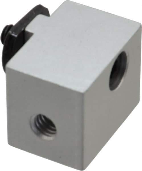 80/20 Inc. - 1" Wide, 0.88" High, Open Shelving Panel Mount Block - Aluminum, 1-1/4" Deep, Use with Series 15 - Apex Tool & Supply