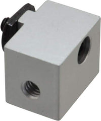 80/20 Inc. - 1" Wide, 0.88" High, Open Shelving Panel Mount Block - Aluminum, 1-1/4" Deep, Use with Series 15 - Apex Tool & Supply