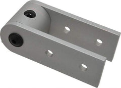 80/20 Inc. - 3" High, Open Shelving 0° 3" Arm Dynamic Pivot Assembly - Aluminum, Use with Series 15 & Bolt Kit 3320 or 3325 - Apex Tool & Supply