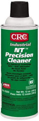 CRC - 12 Ounce Aerosol Electrical Grade Cleaner/Degreaser - 30,800 Volt Dielectric Strength, Nonflammable, Food Grade - Apex Tool & Supply