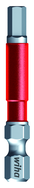 6mm Hex Terminator Impact Power Bit 1/4" Drive- 10 Bit Pack - Apex Tool & Supply