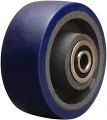 Hamilton - 6 Inch Diameter x 2-1/2 Inch Wide, Polyurethane on Cast Iron Caster Wheel - 1,300 Lb. Capacity, 3-1/2 Inch Hub Length, 3/4 Inch Axle Diameter, Sealed Precision Ball Bearing - Apex Tool & Supply