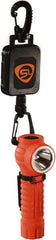 Streamlight - White LED Bulb, 170 Lumens, Right Angle Flashlight - Orange Plastic Body, 2 CR123A Lithium Batteries Included - Apex Tool & Supply