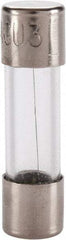 Cooper Bussmann - 250 VAC, 3 Amp, Fast-Acting Miniature Glass Fuse - Fuse Holder Mount, 1-1/2" OAL, 13/32" Diam - Apex Tool & Supply