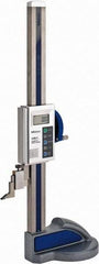 Mitutoyo - 12" Electronic Height Gage - 0.0005" Resolution, Accurate to 0.0015", LCD Display, SPC Data Output - Apex Tool & Supply