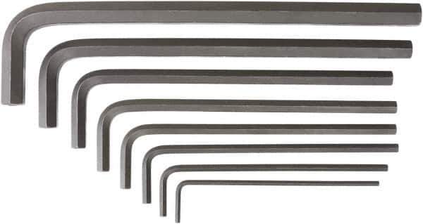 Bondhus - Tamper-Resistant Hex Key Set - 3/32 to 3/8" Range, Protanium High Torque Steel - Apex Tool & Supply