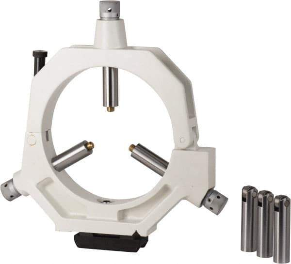 Clausing - Steady Lathe Rest - Compatible with Toolroom Lathes, 6-1/8 to 15" Workpiece Diam - Apex Tool & Supply