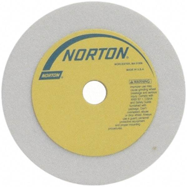 Norton - 3" Diam x 1/2" Hole x 1" Thick, M Hardness, 60 Grit Surface Grinding Wheel - Aluminum Oxide, Type 1, Medium Grade, 10,825 Max RPM - Apex Tool & Supply