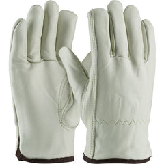 ‎77-269/L Insulated Drivers Gloves - Top Grain Cowhide Drivers - Premium - Thinsulate Lining - Keystone Thumb - Exact Industrial Supply