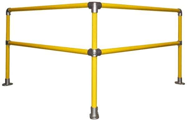 Kee - Pipe Rail Kits Kit Style: Corner Pipe Size (Inch): 1-1/2 - Apex Tool & Supply