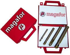 Magafor - 4 Piece 120° 1/4 to 5/8" Spotting Drill Set - Apex Tool & Supply