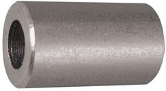 Electro Hardware - 4.2 to 4.8mm ID x 6mm OD, M4 Screw, Grade 303 Stainless Steel Female Unthreaded Circuit Board Spacer - Round Body, Uncoated, 24mm OAL - Apex Tool & Supply