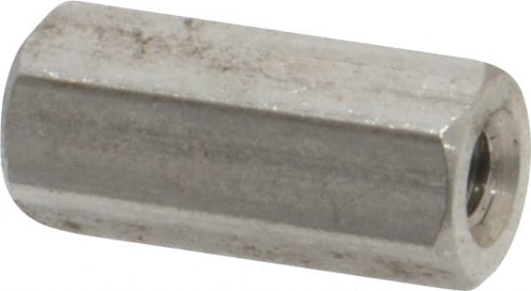 Electro Hardware - M3x0.50, 14mm OAL, 6mm Across Flats, Stainless Steel Female Hex Circuit Board Standoff - Apex Tool & Supply