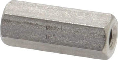 Electro Hardware - M3x0.50, 16mm OAL, 6mm Across Flats, Stainless Steel Hex Fully Threaded Female Circuit Board Standoffs - 16mm Thread Depth, 17mm Body Length, Uncoated - Apex Tool & Supply