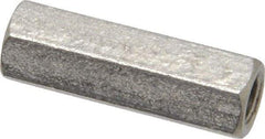 Electro Hardware - M4x0.70, 19mm OAL, 6mm Across Flats, Stainless Steel Hex Fully Threaded Female Circuit Board Standoffs - 19mm Thread Depth, 19mm Body Length, Uncoated - Apex Tool & Supply
