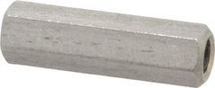 Electro Hardware - M4x0.70, 22mm OAL, 6mm Across Flats, Stainless Steel Hex Partially Threaded Female Circuit Board Standoffs - 22mm Thread Depth, 22mm Body Length, Uncoated - Apex Tool & Supply