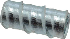 Powers Fasteners - 3/8" Diam, 1-1/4" OAL, 2-1/4" Min Embedment Drop-In Concrete Anchor - Steel, Zinc-Plated Finish, 11/16" Thread Length - Apex Tool & Supply