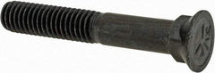 Value Collection - 3/8-16 UNC, 2-1/2" OAL, Steel Plow Bolt - Uncoated, Grade 5 - Apex Tool & Supply