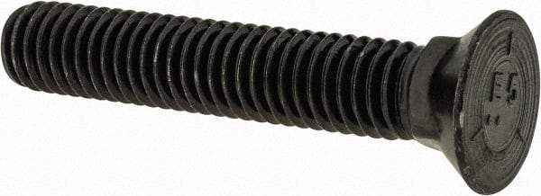 Value Collection - 7/16-14 UNC, 2-1/2" OAL, Steel Plow Bolt - Uncoated, Grade 5 - Apex Tool & Supply