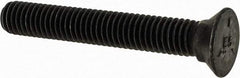 Value Collection - 7/16-14 UNC, 3" OAL, Steel Plow Bolt - Uncoated, Grade 5 - Apex Tool & Supply