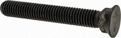 Value Collection - 1/2-13 UNC, 3-1/2" OAL, Steel Plow Bolt - Uncoated, Grade 5 - Apex Tool & Supply