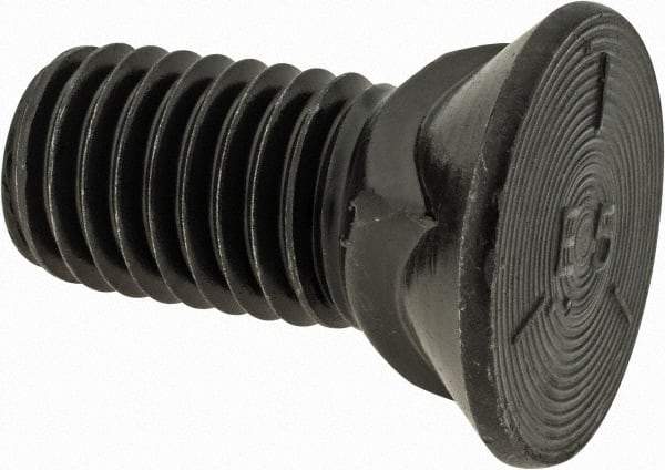Value Collection - 5/8-11 UNC, 1-1/2" OAL, Steel Plow Bolt - Uncoated, Grade 5 - Apex Tool & Supply