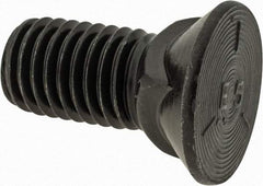 Value Collection - 5/8-11 UNC, 1-1/2" OAL, Steel Plow Bolt - Uncoated, Grade 5 - Apex Tool & Supply