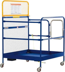 Vestil - 60" Platform - Forklift Work Platform, 1,000 Lb Capacity, 60" Platform Height, 48" Base Width x 48" Base Depth - Apex Tool & Supply