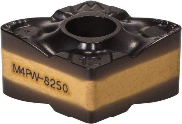 Iscar - CNMX453 HTW Grade IC8250 Carbide Turning Insert - TiCN/Al2O3/TiN Finish, 80° Diamond, 1/2" Inscr Circle, 17/64 Thick, 3/64" Corner Radius - Apex Tool & Supply