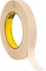 3M - 3/4" Wide x 60 Yd Long Tan Paper Masking Tape - Series 234, 5.9 mil Thick, 27 In/Lb Tensile Strength - Apex Tool & Supply