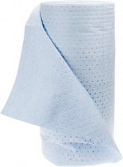 PRO-SAFE - 60 Gal Capacity per Package, Oil Only Roll - 150' Long x 30" Wide, Blue, Polypropylene - Apex Tool & Supply