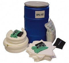 PRO-SAFE - Universal & Universal/Chemical Spill Kit - 55 Gal Polypropylene Drum - Apex Tool & Supply