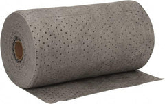 PRO-SAFE - 48 Gal Capacity per Package, Universal Roll - 150' Long x 24" Wide, Gray, Polypropylene - Apex Tool & Supply