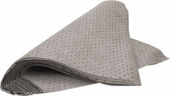 PRO-SAFE - 57 Gal Capacity per Package, Universal Pad - 38" Long x 34" Wide, Gray, Polypropylene - Apex Tool & Supply