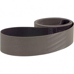 3M - 4" Wide x 132" OAL, A30 Grit, Aluminum Oxide Abrasive Belt - Aluminum Oxide, Coated, Cloth Backing, Dry, Series 237AA - Apex Tool & Supply