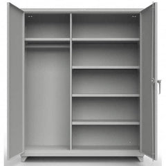 Strong Hold - Storage Cabinets Type: Wardrobe Width (Inch): 60 - Apex Tool & Supply