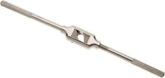 Irwin - 1/4 to 1" Tap Capacity, Straight Handle Tap Wrench - 18" Overall Length - Apex Tool & Supply