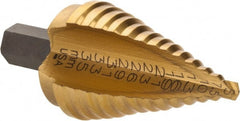 Irwin - 13 Hole Sizes, 5 to 35mm Hole Diam High Speed Steel Speedpoint Step Drill Bit - Apex Tool & Supply