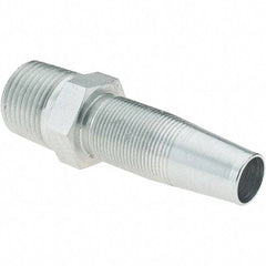 Eaton - 1/2-14 NPT, Reusable Hose Male Fitting - 1/2" Hose ID - Apex Tool & Supply
