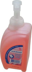 PRO-SOURCE - 950 mL Pump Bottle Foam Soap - Hand Soap, Pink, Tropical Scent - Apex Tool & Supply