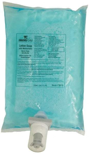 Technical Concepts - 1,100 mL Dispenser Refill Foam Soap - Hand Soap, Rich Teal, Citrus Scent - Apex Tool & Supply