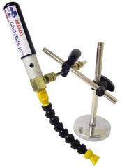 Abanaki - Cold Air Coolant System - 3/8" Hose Inside Diam, Includes Air Line Filter, Air Line Hose, Magnetic Base Assembly - Apex Tool & Supply