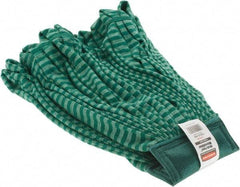 Rubbermaid - Green Head Band, Large Microfiber Mop Pad - Apex Tool & Supply