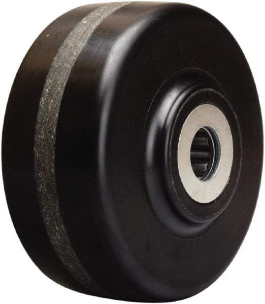 Hamilton - 6 Inch Diameter x 2-1/2 Inch Wide, Phenolic Caster Wheel - 1,800 Lb. Capacity, 3-1/4 Inch Hub Length, 1 Inch Axle Diameter, Tapered Roller Bearing - Apex Tool & Supply