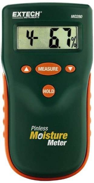 Extech - Pinless Moisture Meter - LCD Display - Apex Tool & Supply