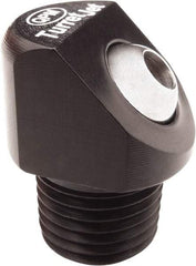 QPM Products - 5/16" Hose Inside Diam, Coolant Hose Nozzle - NPT, for Use with CNC Lathes - Apex Tool & Supply