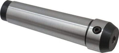 Value Collection - 3MT Taper Shank 1/4" Hole End Mill Holder/Adapter - 1/2-13 Drawbar - Exact Industrial Supply
