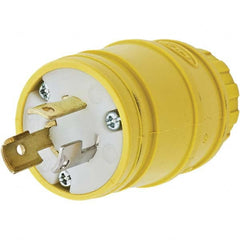 Hubbell Wiring Device-Kellems - 125V 20A NEMA L5-15P Industrial Twist Lock Plug - Apex Tool & Supply