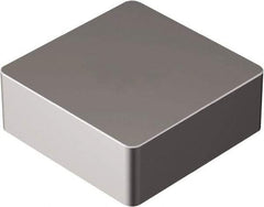 Sandvik Coromant - SNG433 Grade 650 Ceramic Turning Insert - 90° Square, 1/2" Inscr Circle, 3/16" Thick, 3/64" Corner Radius - Apex Tool & Supply
