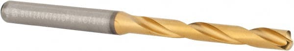 Kennametal - 3/16" 140° Solid Carbide Jobber Drill - Apex Tool & Supply